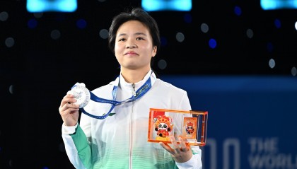 刘清漪：“得银牌已发挥到极致，对手都很坚韧”|大象闯世运