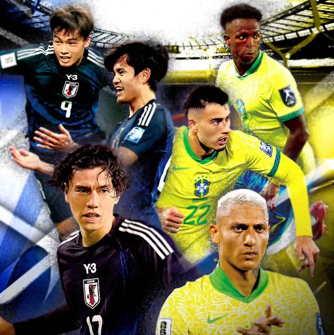 随着巴西2-3日本!诞生三大难以置信!揪出全场最差!